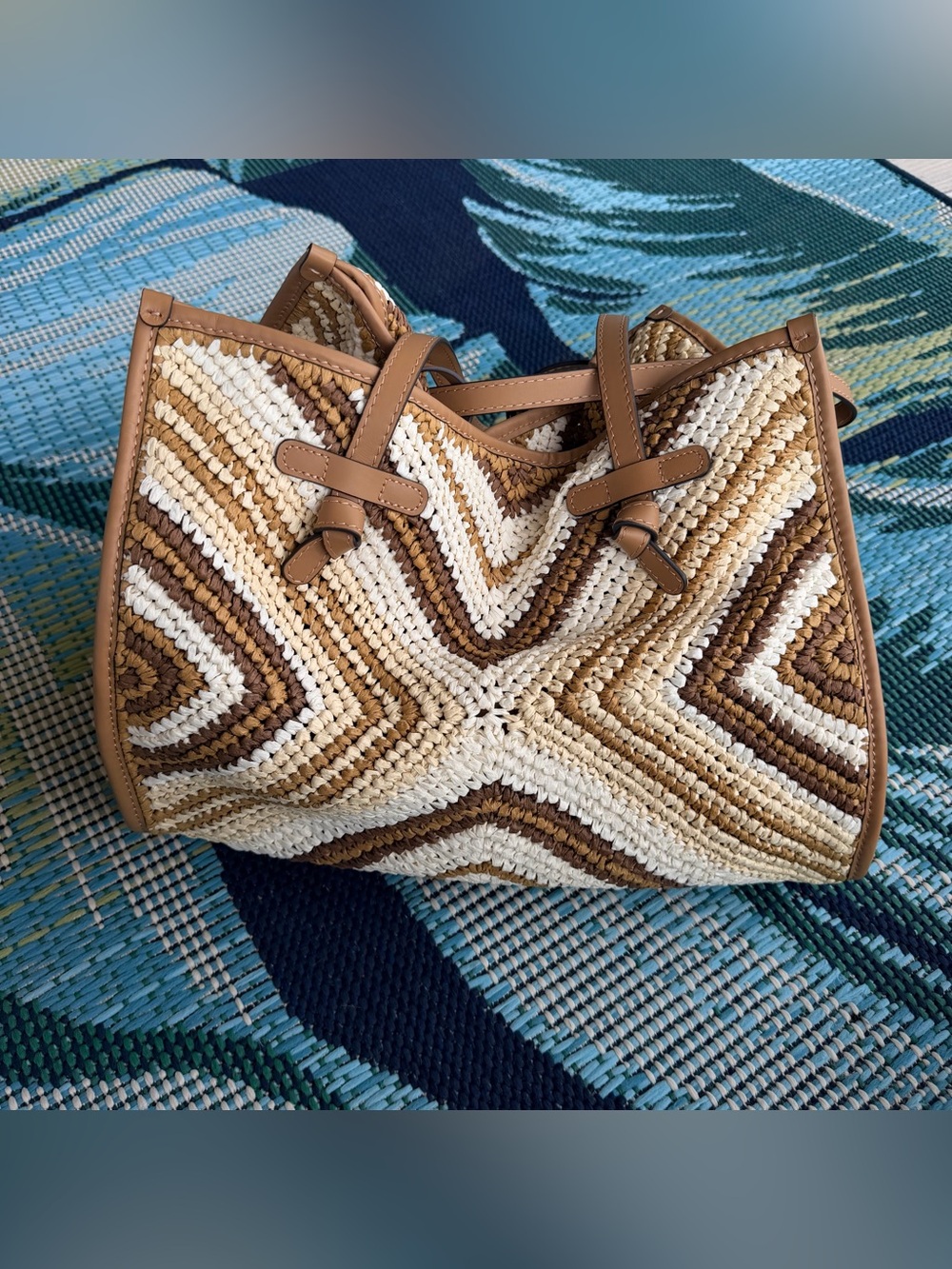 Gianni Chiarini Shoulder Bag Beige/Caramello
